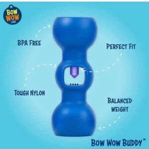 Bully stick holder - Bow Wow buddy safety device